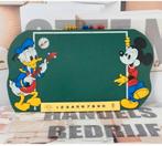 1990 Disney leisteen schoolbord klok telraam krijtbord XL, Overige typen, Ophalen of Verzenden, Zo goed als nieuw, H