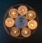 Waxinelichtjes met verborgen boodschap, Nieuw, Ophalen of Verzenden, Kaars, Minder dan 25 cm