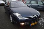Citroën C6 2.7 HdiF V6 Exclusive Navi | Headup | Leer | Xen, Auto's, Citroën, Gebruikt, Beige, C6, Blauw
