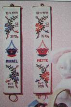 Borduurpatroon  Geboorte Baby Schellenkoord  nr 8872, Verzenden, Nieuw, Handborduren, Patroon