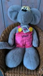 Mega diddl knuffel grijs pluche meer dan 50 cm., Verzamelen, Diddl, Ophalen of Verzenden, Zo goed als nieuw, Knuffel