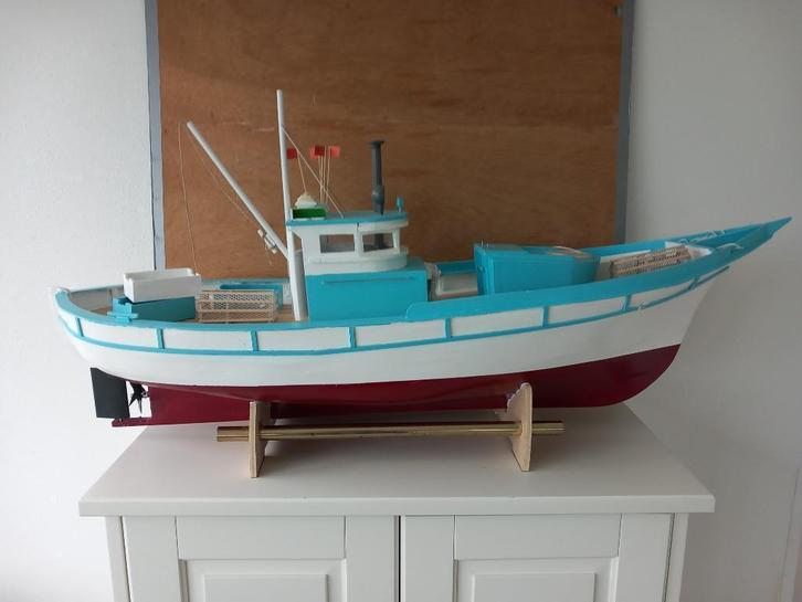 Monterey vissersboot, Hobby en Vrije tijd, Modelbouw | Boten en Schepen, Nieuw, Groter dan 1:32, Overige merken, Ophalen