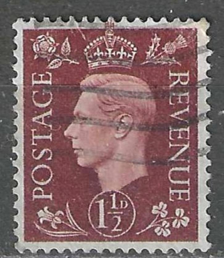 Groot-Brittannie 1937-1947 - Yvert 211A - Georges VI (ST), Postzegels en Munten, Postzegels | Europa | UK, Gestempeld, Verzenden
