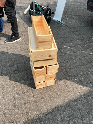 Houten bakjes - diverse maten beschikbaar voor biedingen