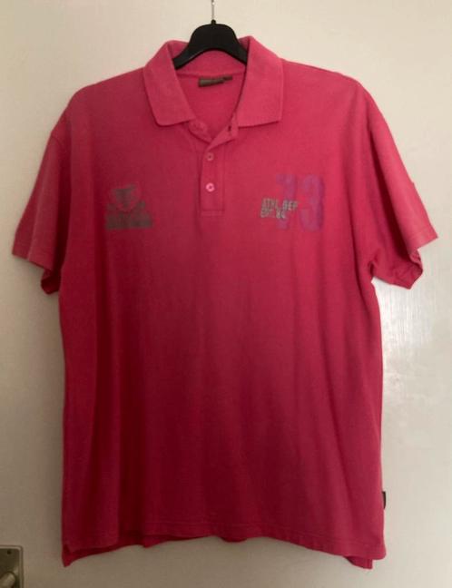 Unlocked | poloshirt | maat XL, Kleding | Heren, Polo's, Zo goed als nieuw, Maat 56/58 (XL), Roze, Ophalen of Verzenden