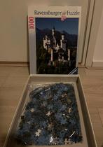 Puzzel Ravensburger 1000 stukjes Neuschwannstein, Ophalen of Verzenden, 500 t/m 1500 stukjes, Zo goed als nieuw