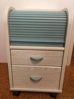 Vintage Mini Rolluikkastje, Huis en Inrichting, Kasten | Roldeurkasten en Archiefkasten, Ophalen, Gebruikt, Minder dan 100 cm