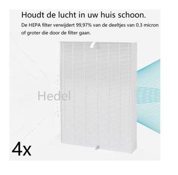 4 stuks Huismerk Type A filters 115115 ongeopend voor WINIX beschikbaar voor biedingen