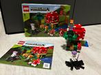 Lego Minecraft 21179 het paddenstoelenhuis, Kinderen en Baby's, Speelgoed | Duplo en Lego, Complete set, Ophalen of Verzenden
