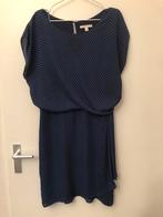 Heerlijk luchtig Blauw Polkadot overslag Esprit jurkje 42, Blauw, Maat 42/44 (L), Ophalen of Verzenden, Knielengte