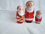 Matroesjka's Kerstman - Set van 3, Ophalen of Verzenden, Gebruikt