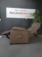 Staopstoel De Toekomst Leder Taupe, Gebruikt, Minder dan 75 cm, Leer, Ophalen of Verzenden