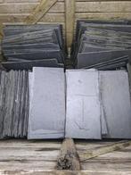 Leisteen dakplaatjes, Ophalen, Gebruikt, Steen of Klei, Zwart