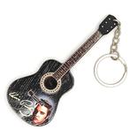 Elvis Presley zwart gitaar van hout sleutelhanger keychain, Verzamelen, Muziek, Artiesten en Beroemdheden, Info@deconoord.nl, Deco Noord