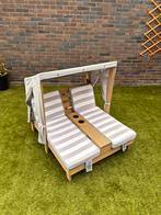 Kinderloungeset met kussens 93cm x 85cm x 90cm (LxBxH), Ophalen, Zo goed als nieuw, Hout