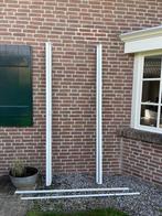 Dubbele luxaflex schuif deur hor, Doe-het-zelf en Verbouw, Deuren en Horren, 215 cm of meer, Schuifdeur, Hordeur, Kunststof