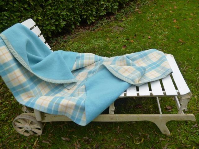 prachtige Orlon deken 220 x 160 cm Hatema 1pers., Huis en Inrichting, Woonaccessoires | Plaids en Woondekens, Gebruikt, Ophalen of Verzenden