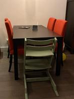 Uitschuifbare eettafel IKEA (BJURSTA), Ophalen, Gebruikt, 200 cm of meer, 50 tot 100 cm