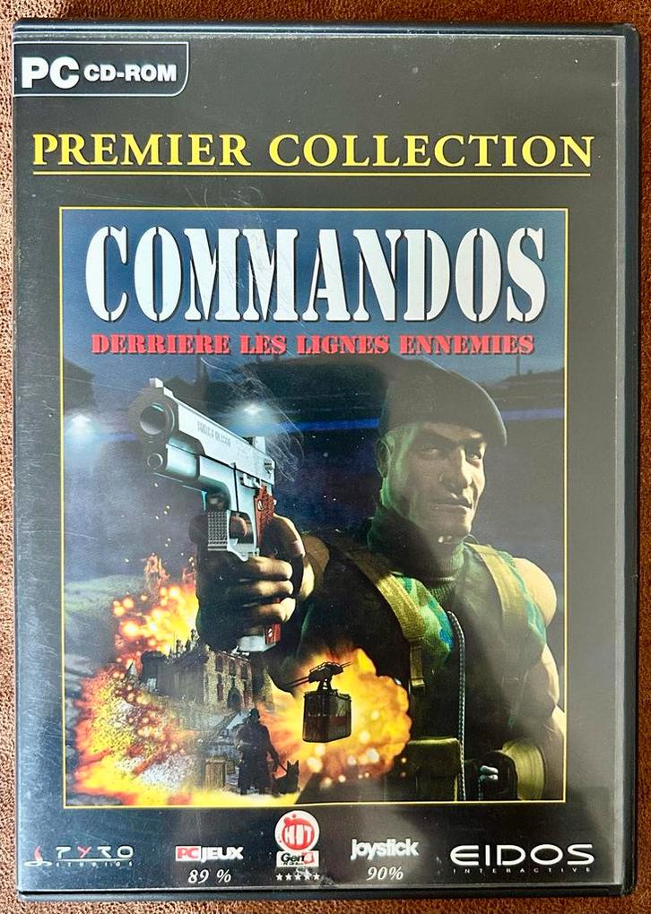Commandos PC - Premier Collection (Origineel), Spelcomputers en Games, Games | Pc, Zo goed als nieuw, Strategie en Constructie