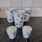 Janneke Brinkman Melamine bekers en peper en zoutvaatjes, Caravans en Kamperen, Ophalen of Verzenden