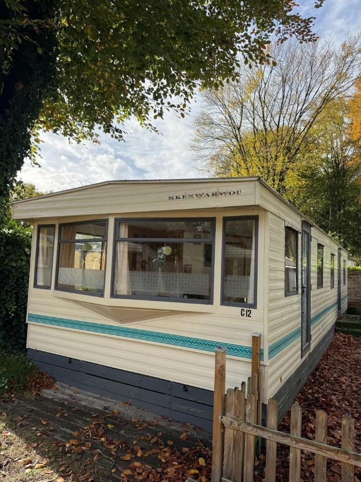 Inruilkoopje! ABI, 11m x 3,70m, incl. transport, Caravans en Kamperen, Stacaravans, tot en met 4, Ophalen