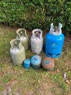 Gasflessen - Primagaz, Campingaz, Propaan, Doe-het-zelf en Verbouw, Ophalen, Gebruikt