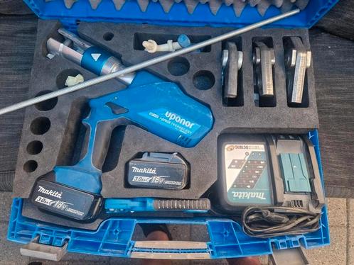 uponor perstang 110 complete set, Doe-het-zelf en Verbouw, Gereedschap | Overige machines, Zo goed als nieuw, Ophalen of Verzenden