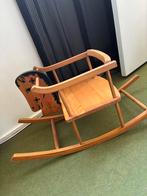 Vintage houten hobbelpaard kinder speelgoed, Ophalen, Gebruikt
