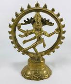 Shiva Vintage messing bronzen beeld Hindoe god, Ophalen of Verzenden