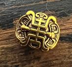 Chinese metalen kraal chinees aziatisch, Hobby en Vrije tijd, Kralen en Sieraden maken, Verburgt Vintage, Kraal, Nieuw, Ophalen of Verzenden
