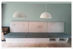 Eettafel bank, Huis en Inrichting, Banken | Bankstellen, Gebruikt, Minder dan 75 cm, 300 cm of meer, Ophalen of Verzenden