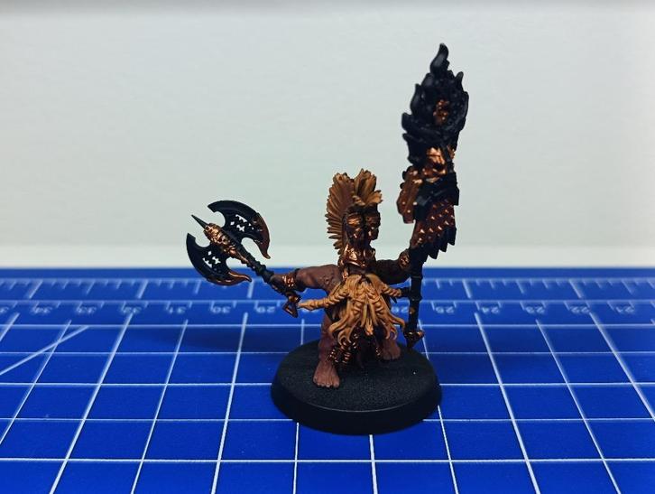 Warhammer Age of Sigmar Battlesmith, Hobby en Vrije tijd, Wargaming, Gebruikt, Warhammer, Figuurtje(s), Met verf, Ophalen of Verzenden