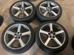 18 inch origineel Volvo velgen met banden C30 C70 V50 S40 XC, 18 inch, Gebruikt, Banden en Velgen, Ophalen of Verzenden