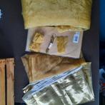 Goudkleurig Decoratie Stof en Gordijn, Ophalen of Verzenden