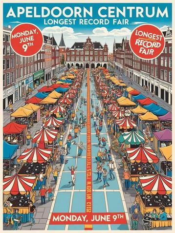 De L A N G S T E  Platenbeurs Apeldoorn 2e Pinksterdag beschikbaar voor biedingen