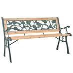 Tuinbank 122 cm hout, Tuin en Terras, Tuinmeubel-accessoires, Verzenden, Nieuw