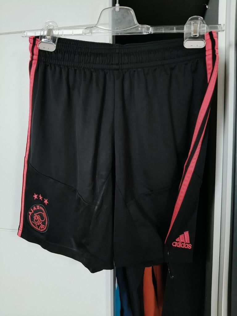 (M) Adidas Ajax Uit 1e Broek 2013 Voetbal Broekje Polyester, Maat M, Ophalen of Verzenden, Gebruikt, Broek