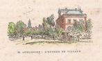 Apeldoorn L' Entrée de village. Houtgravure 1881.Havard Gekl, Antiek en Kunst, Ophalen of Verzenden