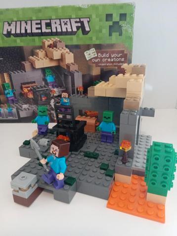 Lego Minecraft 21119 "De Kerker" beschikbaar voor biedingen