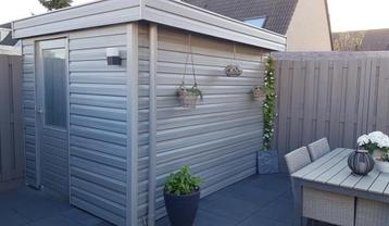 Kunststof panelen, tbv nieuw en/of bestaand tuinhuis beschikbaar voor biedingen