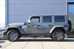 Jeep Wrangler Unlimited 4xe 380 Sahara / Sting Grey / Leder, Automaat, Euro 6, 4 cilinders, Cabriolet