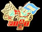 Fiat oldtimer racewagen pin, Verzenden, Nieuw, Transport, Speldje of Pin