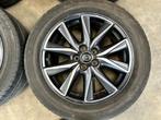 19 inch originele velgen + zomerbanden Mazda CX-5 9965117090, 19 inch, Gebruikt, Banden en Velgen, Ophalen of Verzenden