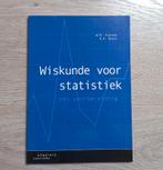 Wiskunde voor statistiek - ISBN 9789062833177, Ophalen of Verzenden, Zo goed als nieuw