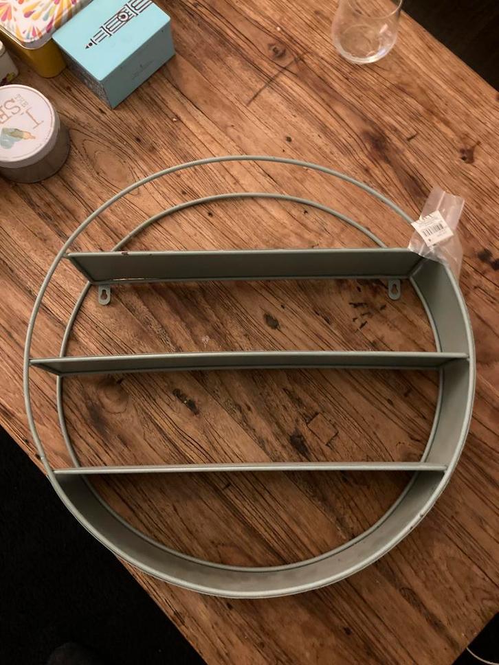 Ronde Wandplank - Stijlvol & Praktisch, Huis en Inrichting, Woonaccessoires | Wandplanken en Boekenplanken, Zo goed als nieuw