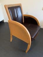 Loom stoel - Rookvrij & huisdiervrij, Ophalen, Minder dan 75 cm, Riet of Rotan, Zo goed als nieuw
