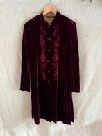Vintage Laura Ashley Fluwelen Jasje Bordeaux, Kleding | Dames, Jurken, Overige kleuren, Ophalen of Verzenden, Zo goed als nieuw