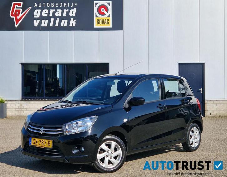 Suzuki Celerio 1.0 Exclusive 1E EIGENAAR AIRCO NAV TREKHAAK, Auto's, Suzuki, Bedrijf, Te koop, Celerio, ABS, Airbags, Airconditioning