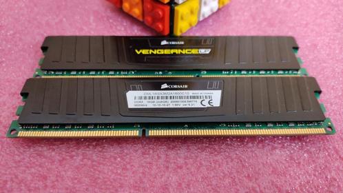 Corsair 16GB (2x8) DDR3 1600Mhz Vengeance LP, Computers en Software, RAM geheugen, Zo goed als nieuw, Desktop, 16 GB, DDR3, Ophalen of Verzenden