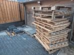 stapel pallets haardhout pallet, Tuin en Terras, Haardhout, Minder dan 3 m³, Ophalen, Overige houtsoorten, Blokken
